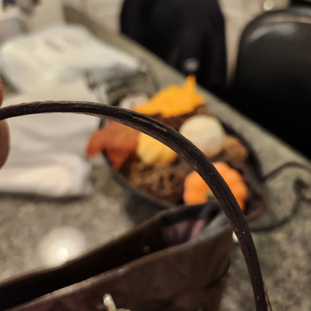 Coach Olive Green Op Art Embossed Patent Leather East West Gallery Tote  Bag - Picture 13 of 16